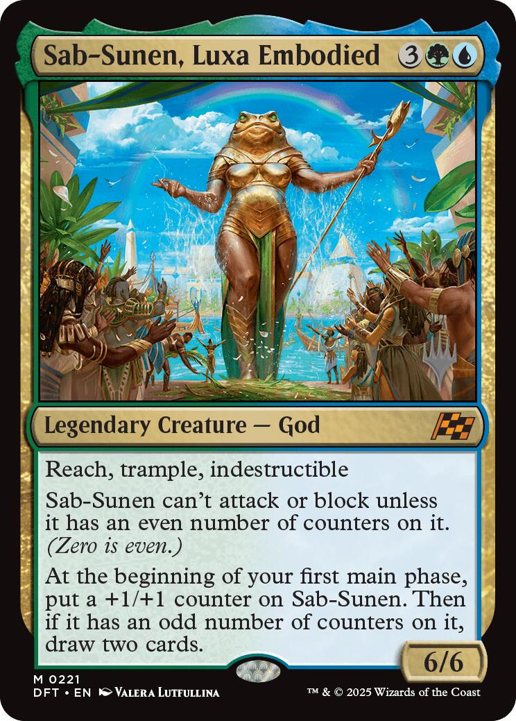 Sab-Sunen, Luxa Embodied (Promo Pack) [Aetherdrift Promos] | Rook's Games and More