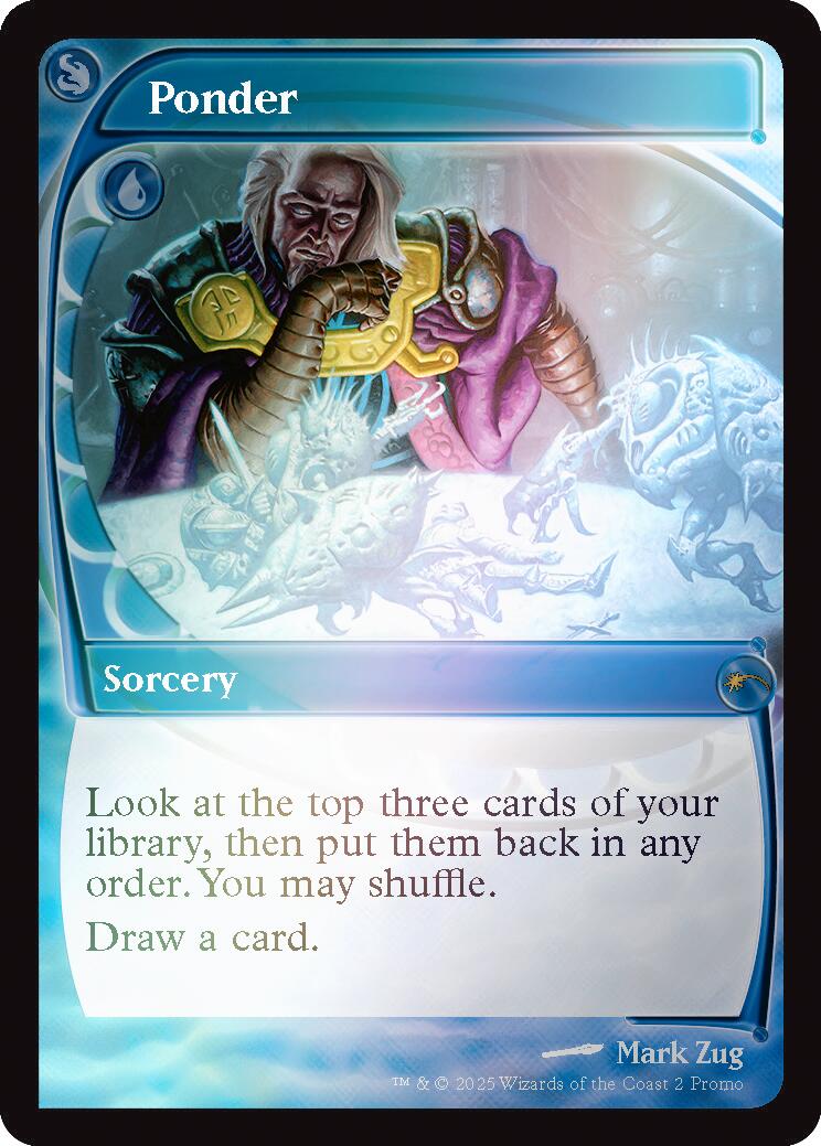 Ponder (Future Sight) [Secret Lair Drop Series] | Rook's Games and More