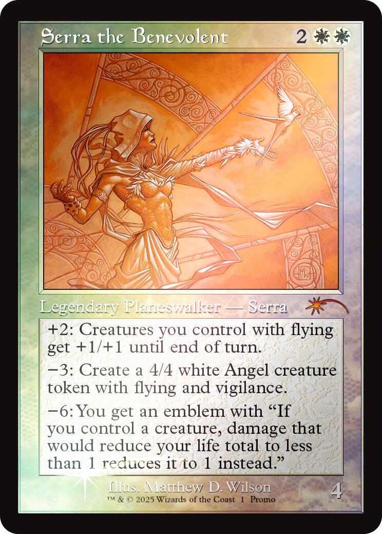 Serra the Benevolent (Retro Frame) [Secret Lair Drop Series] | Rook's Games and More