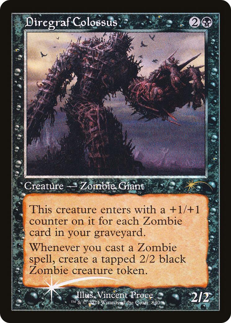 Diregraf Colossus (Retro Frame) [Secret Lair Drop Series] | Rook's Games and More