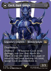 Cecil, Dark Knight // Cecil, Redeemed Paladin (Borderless) [FINAL FANTASY] | Rook's Games and More