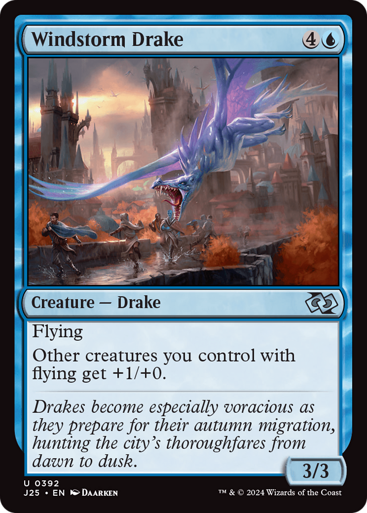 Windstorm Drake [Foundations Jumpstart] | Rook's Games and More