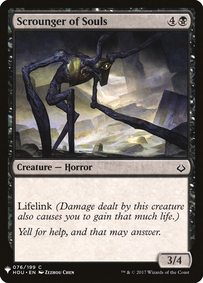 Scrounger of Souls [Mystery Booster] | Rook's Games and More