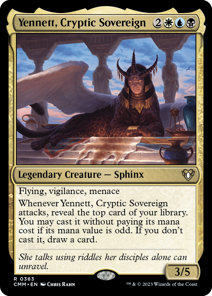 Yennett, Cryptic Sovereign [Commander Masters] | Rook's Games and More