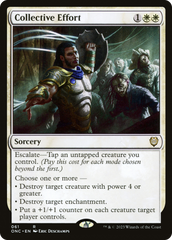 Collective Effort [Phyrexia: All Will Be One Commander] | Rook's Games and More