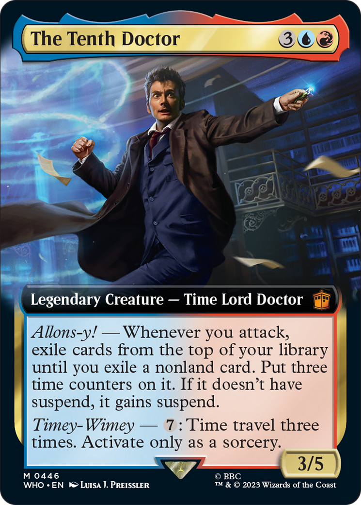 The Tenth Doctor (Extended Art) [Doctor Who] | Rook's Games and More