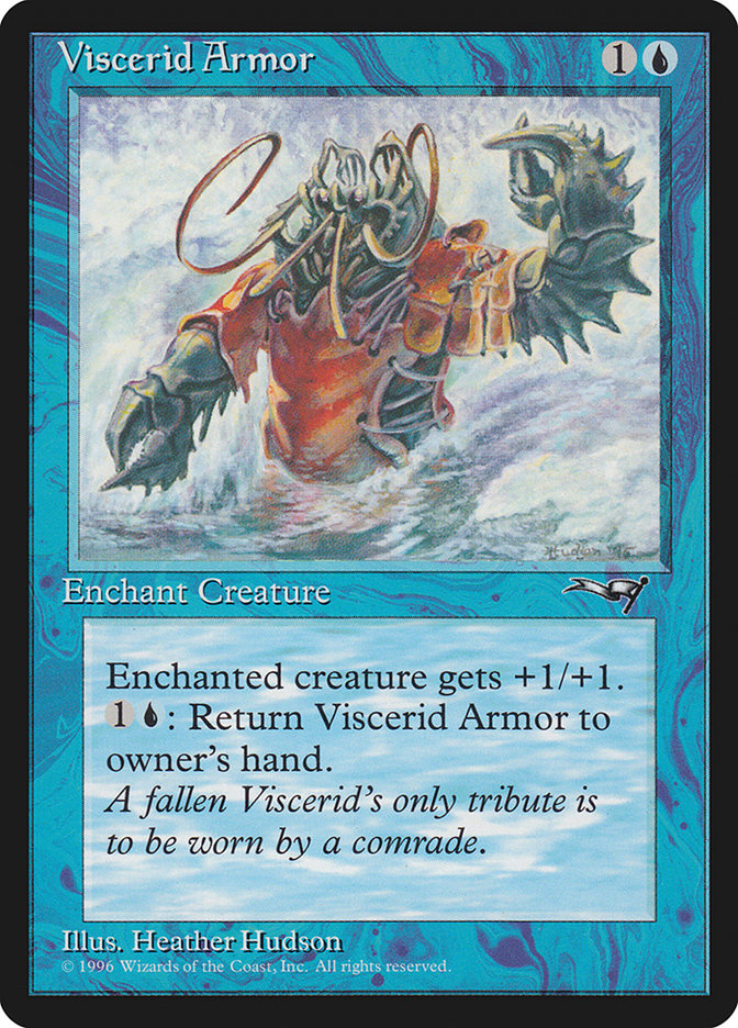 Viscerid Armor (Standing in Water) [Alliances] | Rook's Games and More