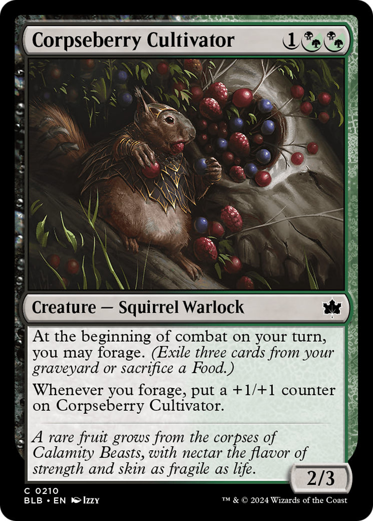 Corpseberry Cultivator [Bloomburrow] | Rook's Games and More