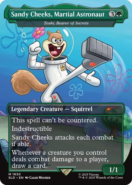 Sandy Cheeks, Martial Astronaut - Toski, Bearer of Secrets [Secret Lair Drop Series] | Rook's Games and More