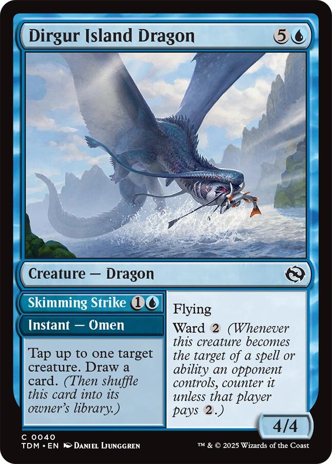 Dirgur Island Dragon [Tarkir: Dragonstorm] | Rook's Games and More