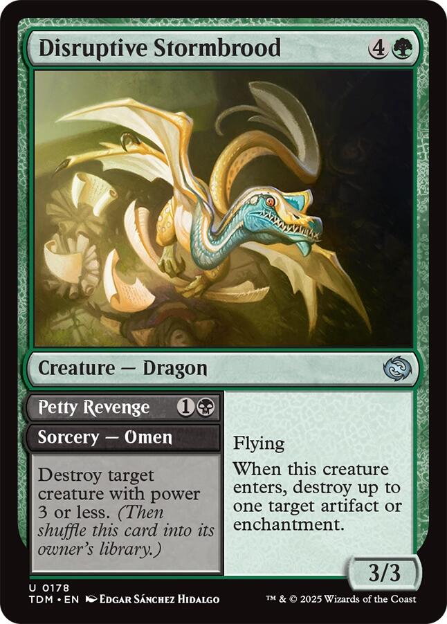 Disruptive Stormbrood [Tarkir: Dragonstorm] | Rook's Games and More