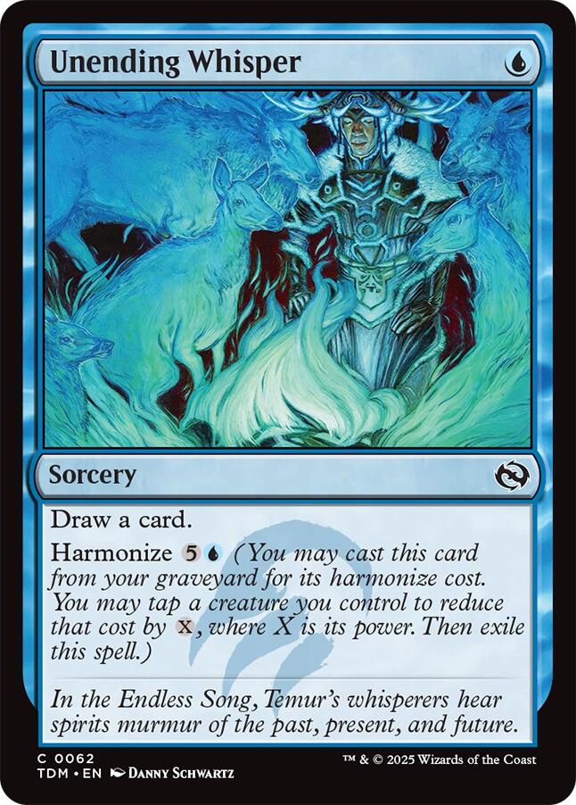 Unending Whisper [Tarkir: Dragonstorm] | Rook's Games and More