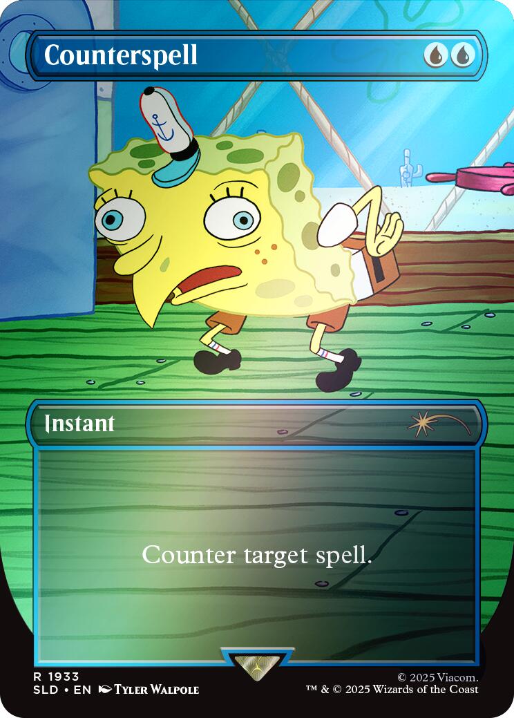 Counterspell (Rainbow Foil) [Secret Lair Drop Series] | Rook's Games and More
