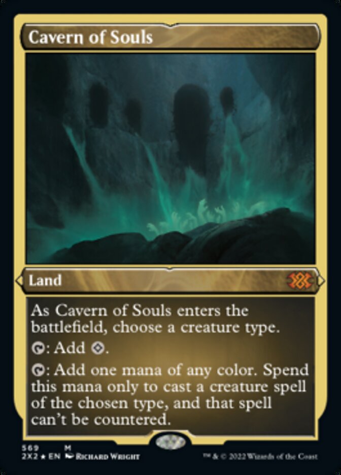 Cavern of Souls (Foil Etched) [Double Masters 2022] | Rook's Games and More