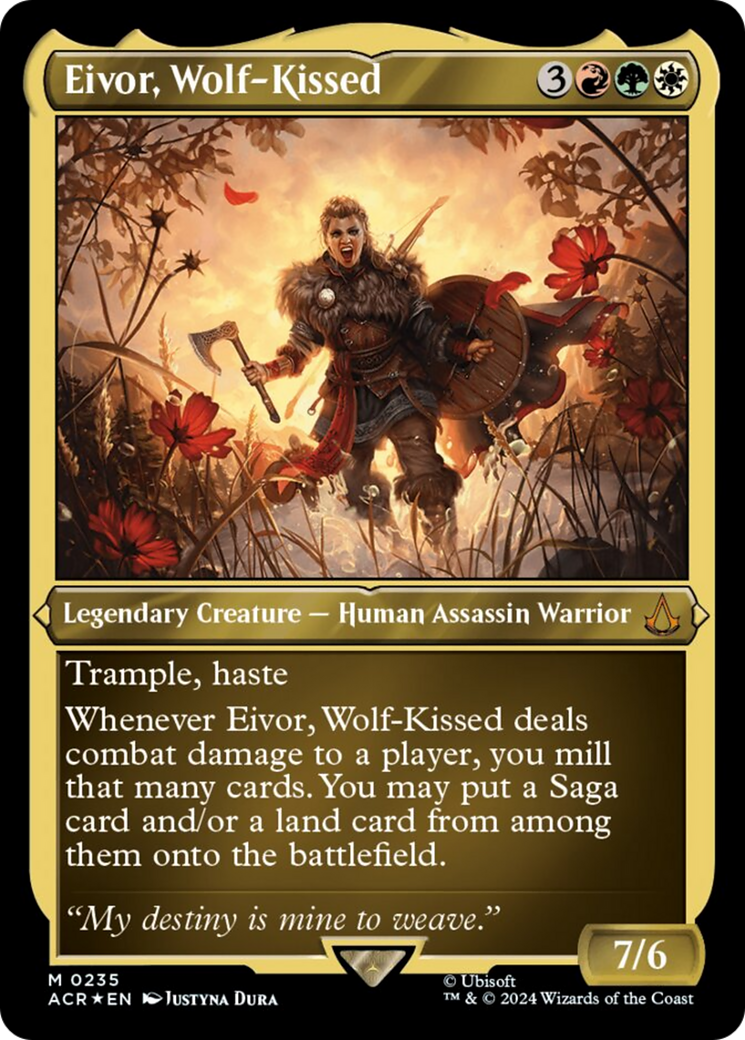 Eivor, Wolf-Kissed (Foil Etched) [Assassin's Creed] | Rook's Games and More