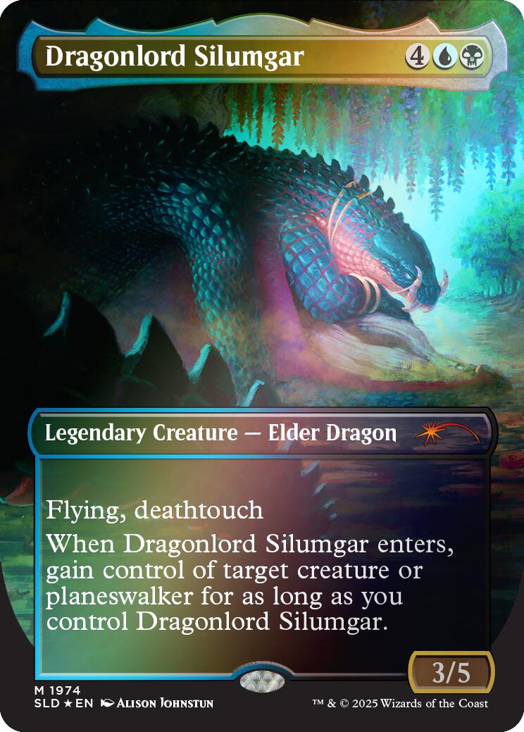 Dragonlord Silumgar (Rainbow Foil) [Secret Lair Drop Series] | Rook's Games and More