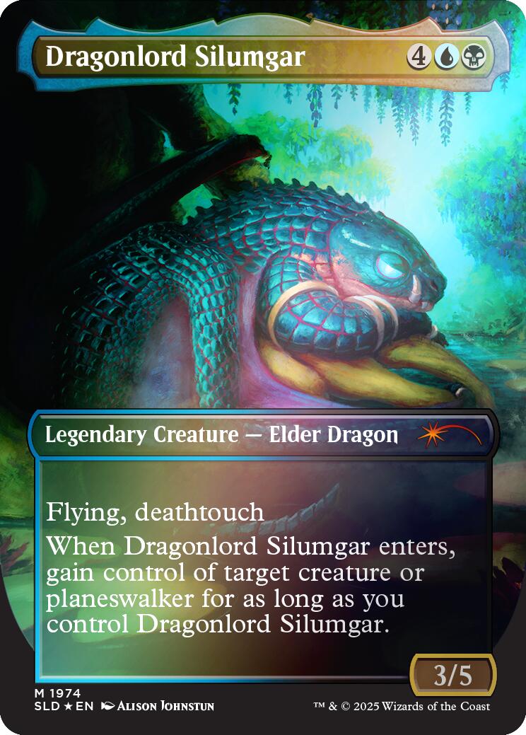 Dragonlord Silumgar (Rainbow Foil) [Secret Lair Drop Series] | Rook's Games and More