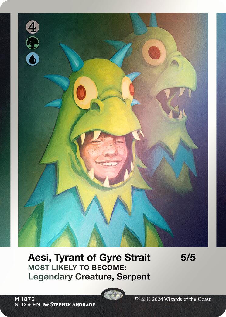 Aesi, Tyrant of Gyre Strait (Rainbow Foil) [Secret Lair Drop Series] | Rook's Games and More