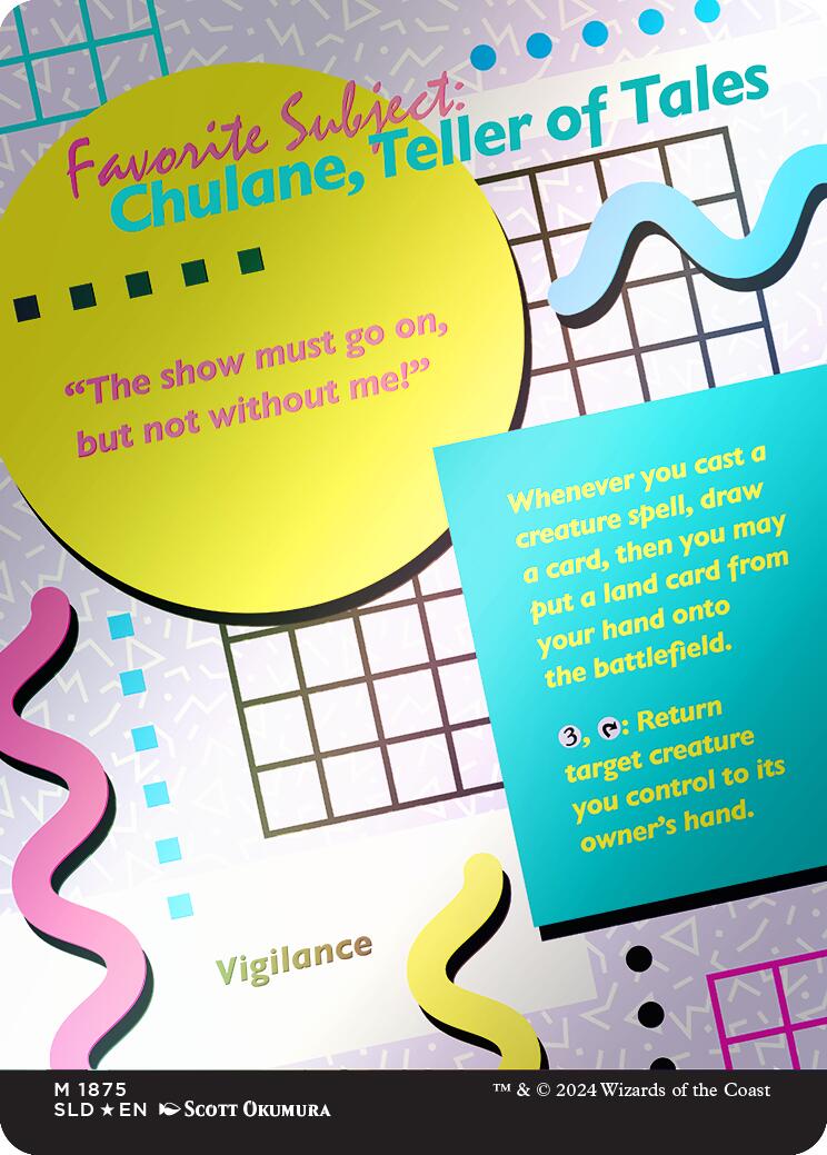Chulane, Teller of Tales (Rainbow Foil) [Secret Lair Drop Series] | Rook's Games and More