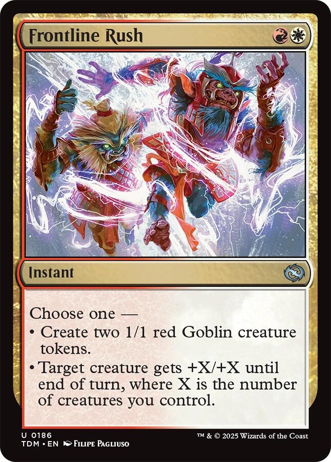 Frontline Rush [Tarkir: Dragonstorm] | Rook's Games and More