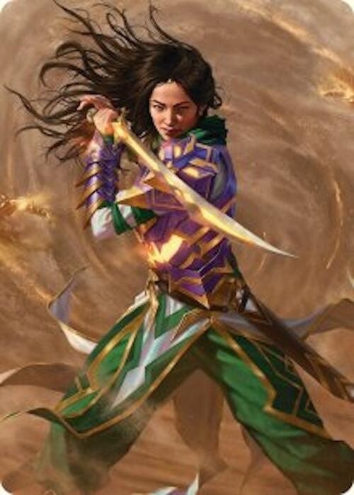 Descendant of Storms Art Card (2/54) [Tarkir: Dragonstorm Art Series] | Rook's Games and More