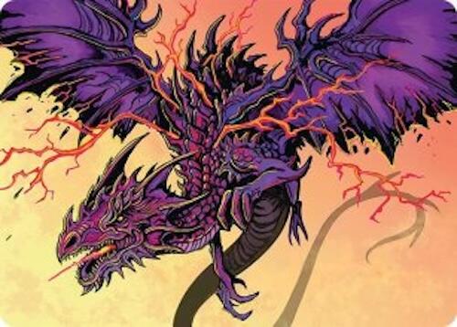 Stormshriek Feral Art Card (35/54) [Tarkir: Dragonstorm Art Series] | Rook's Games and More