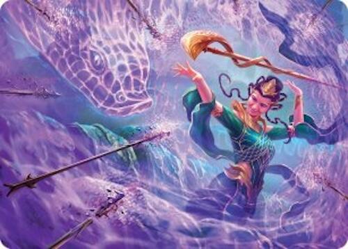 Snakeskin Veil Art Card (19/54) [Tarkir: Dragonstorm Art Series] | Rook's Games and More