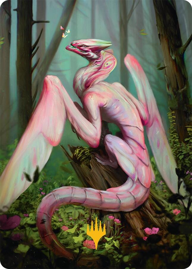 Bloomvine Regent Art Card (46/54) (Gold-Stamped) [Tarkir: Dragonstorm Art Series] | Rook's Games and More