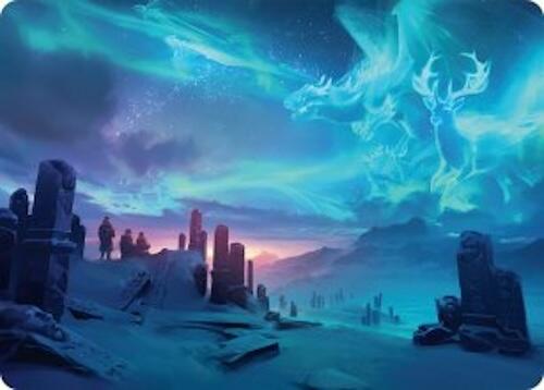 Auroral Procession Art Card (20/54) [Tarkir: Dragonstorm Art Series] | Rook's Games and More