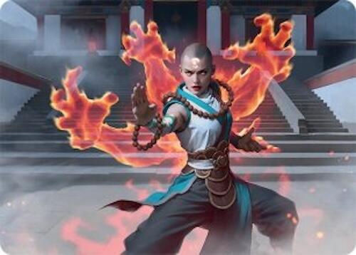 Flamehold Grappler Art Card (24/54) [Tarkir: Dragonstorm Art Series] | Rook's Games and More