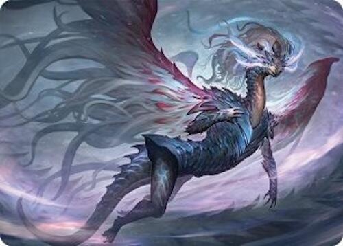 Shiko, Paragon of the Way Art Card (37/54) [Tarkir: Dragonstorm Art Series] | Rook's Games and More