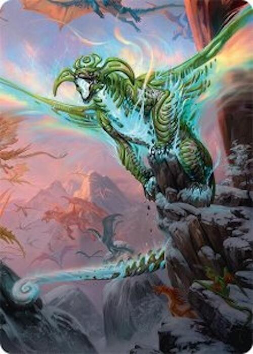 Ureni of the Unwritten Art Card (51/54) [Tarkir: Dragonstorm Art Series] | Rook's Games and More
