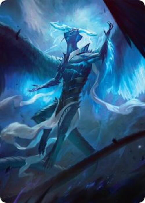 Ugin, Eye of the Storms Art Card (1/54) [Tarkir: Dragonstorm Art Series] | Rook's Games and More