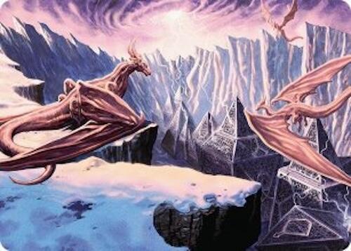 Maelstrom of the Spirit Dragon (42/54) [Tarkir: Dragonstorm Art Series] | Rook's Games and More