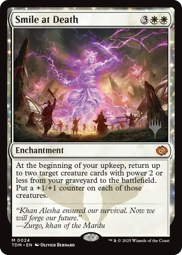 Smile at Death [Tarkir: Dragonstorm Promos] | Rook's Games and More