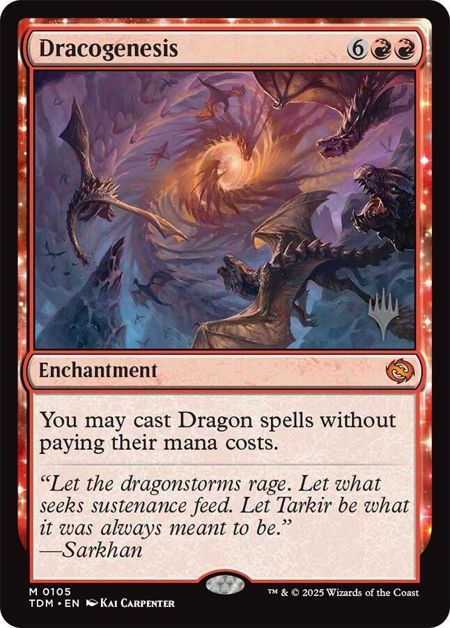 Dracogenesis [Tarkir: Dragonstorm Promos] | Rook's Games and More