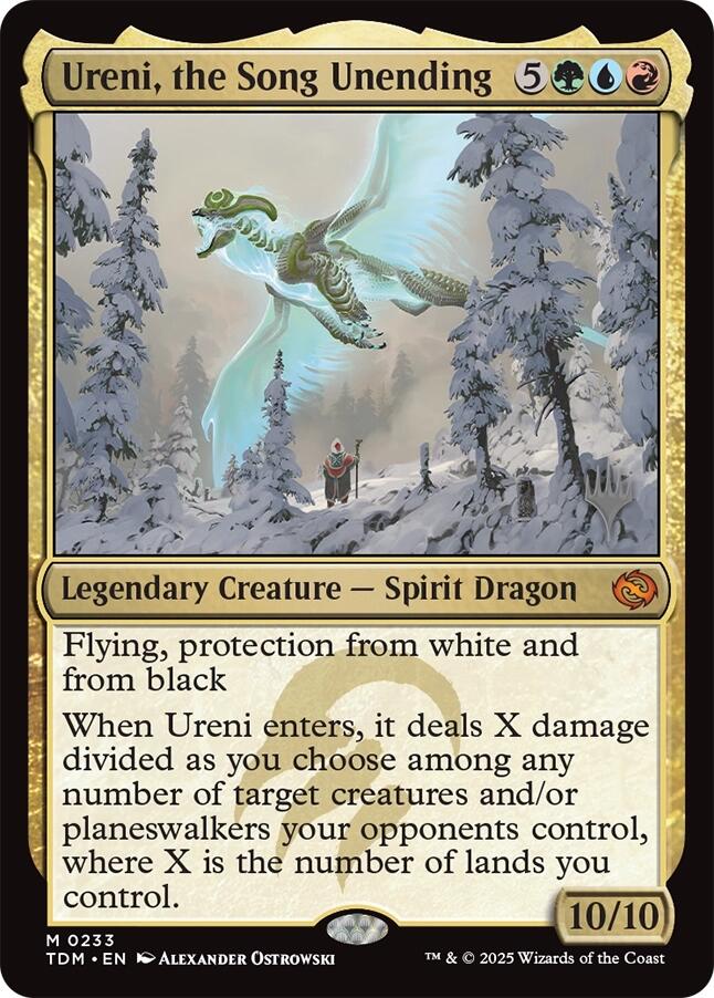 Ureni, the Song Unending [Tarkir: Dragonstorm Promos] | Rook's Games and More