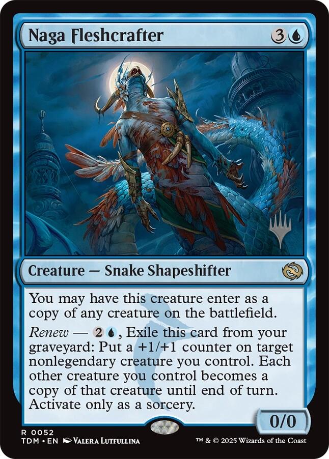 Naga Fleshcrafter [Tarkir: Dragonstorm Promos] | Rook's Games and More