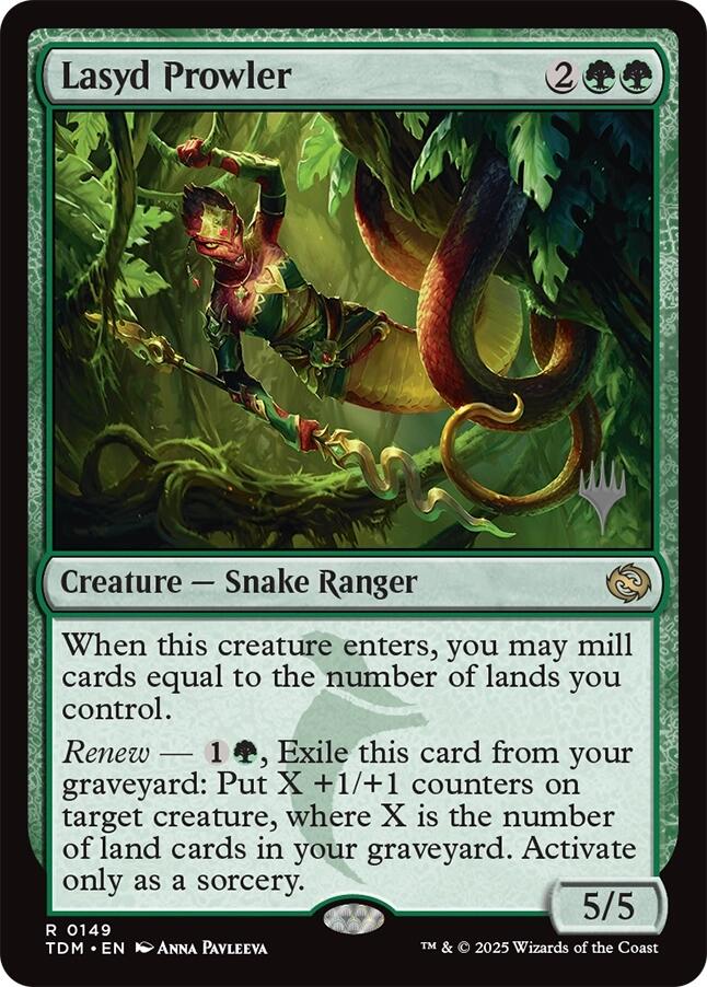 Lasyd Prowler [Tarkir: Dragonstorm Promos] | Rook's Games and More