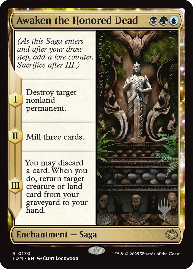 Awaken the Honored Dead [Tarkir: Dragonstorm Promos] | Rook's Games and More