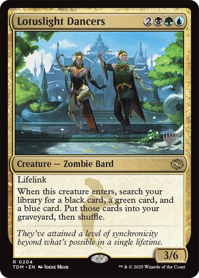 Lotuslight Dancers [Tarkir: Dragonstorm Promos] | Rook's Games and More
