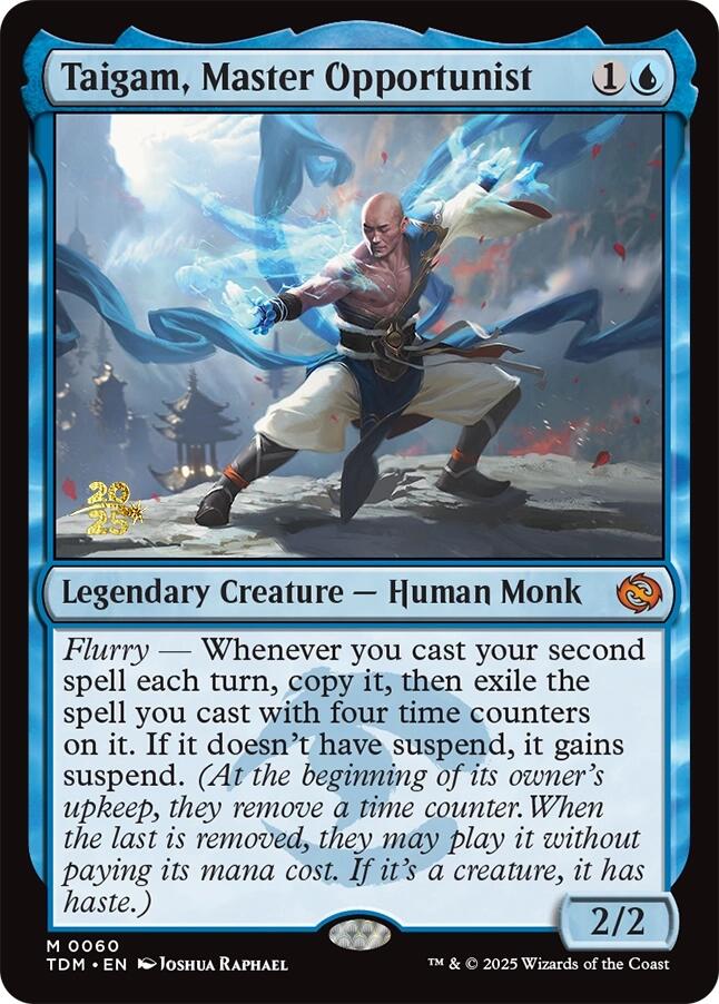 Taigam, Master Opportunist [Tarkir: Dragonstorm Prerelease Promos] | Rook's Games and More