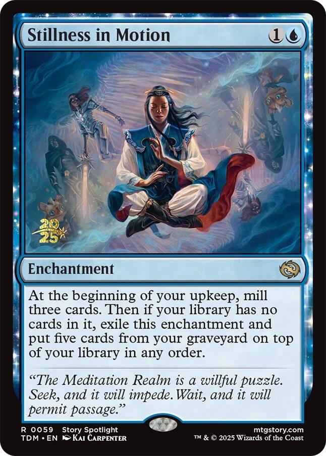 Stillness in Motion [Tarkir: Dragonstorm Prerelease Promos] | Rook's Games and More