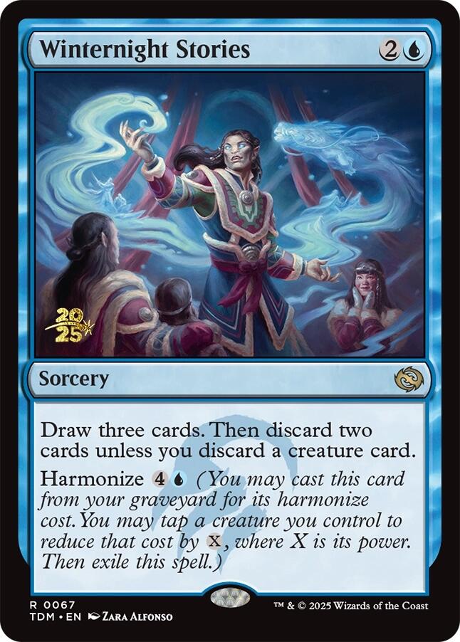 Winternight Stories [Tarkir: Dragonstorm Prerelease Promos] | Rook's Games and More