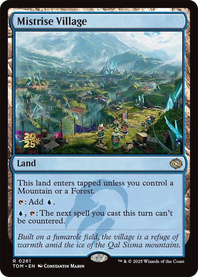 Mistrise Village [Tarkir: Dragonstorm Prerelease Promos] | Rook's Games and More