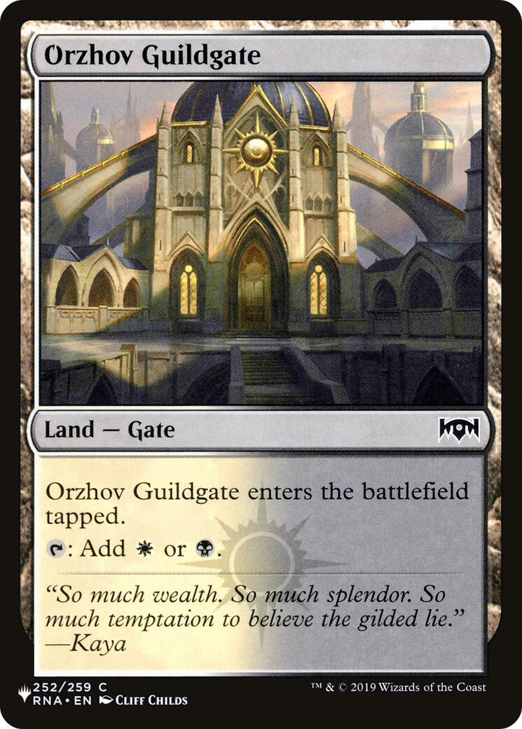 Orzhov Guildgate [The List] | Rook's Games and More