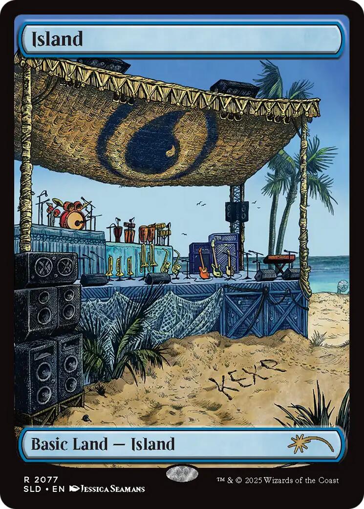 Island (2077) [Secret Lair Drop Series] | Rook's Games and More