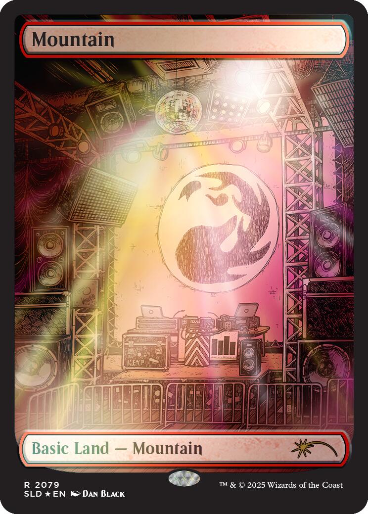 Mountain (2079) (Rainbow Foil) [Secret Lair Drop Series] | Rook's Games and More