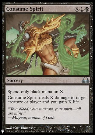 Consume Spirit [The List] | Rook's Games and More