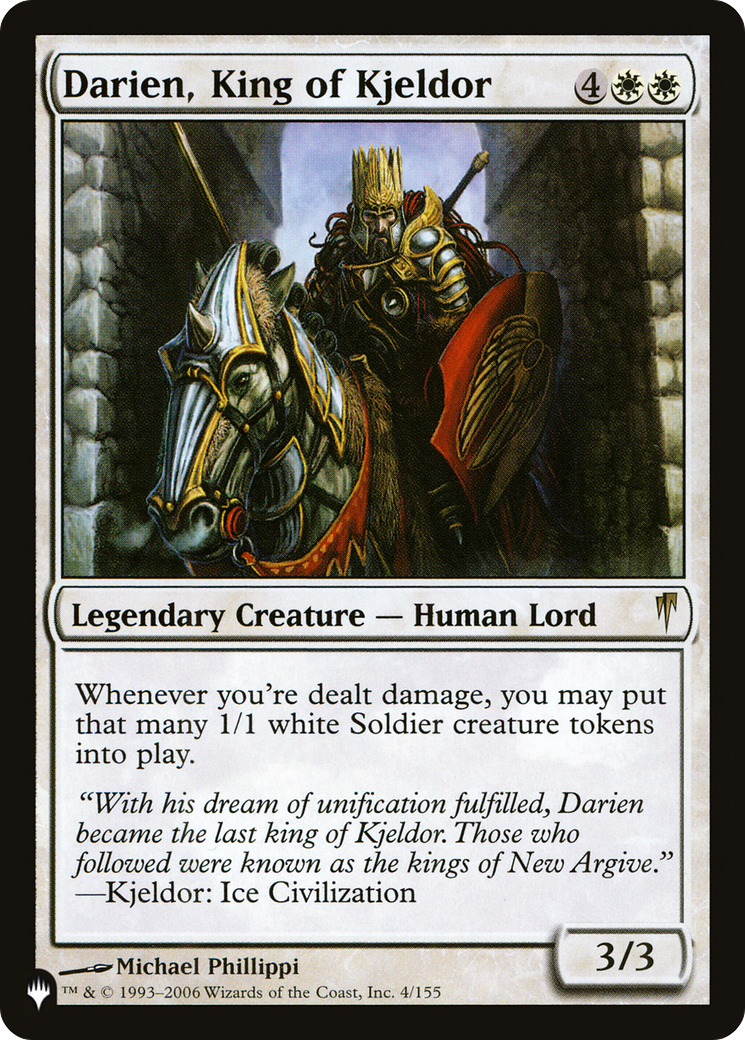 Darien, King of Kjeldor [The List] | Rook's Games and More